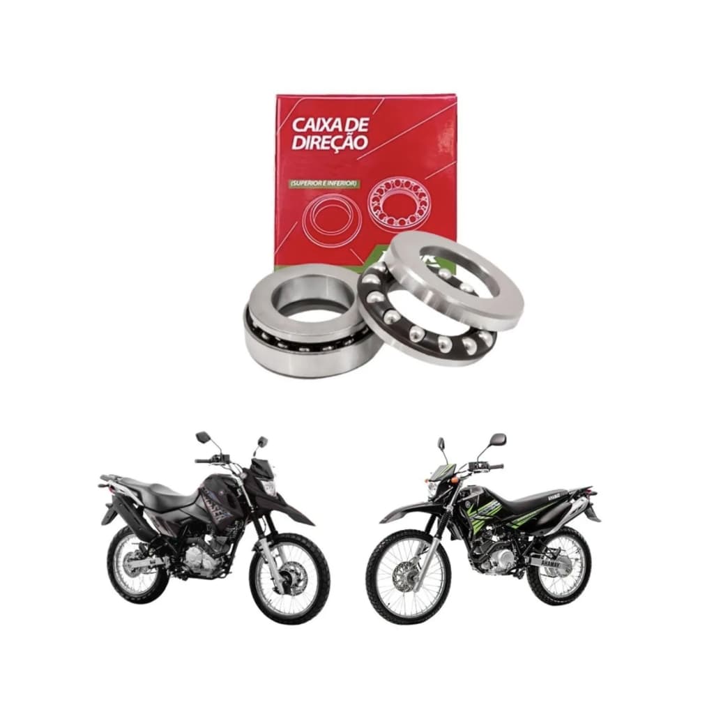 Caixa Direção Moto Yamaha Xtz 125 / Xtz 150 Crosser - Wgk