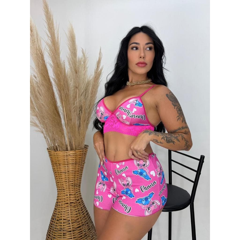 Kit 10 Baby Doll Rendinha Estampado Top Doll Suede Cropped  ATACADO