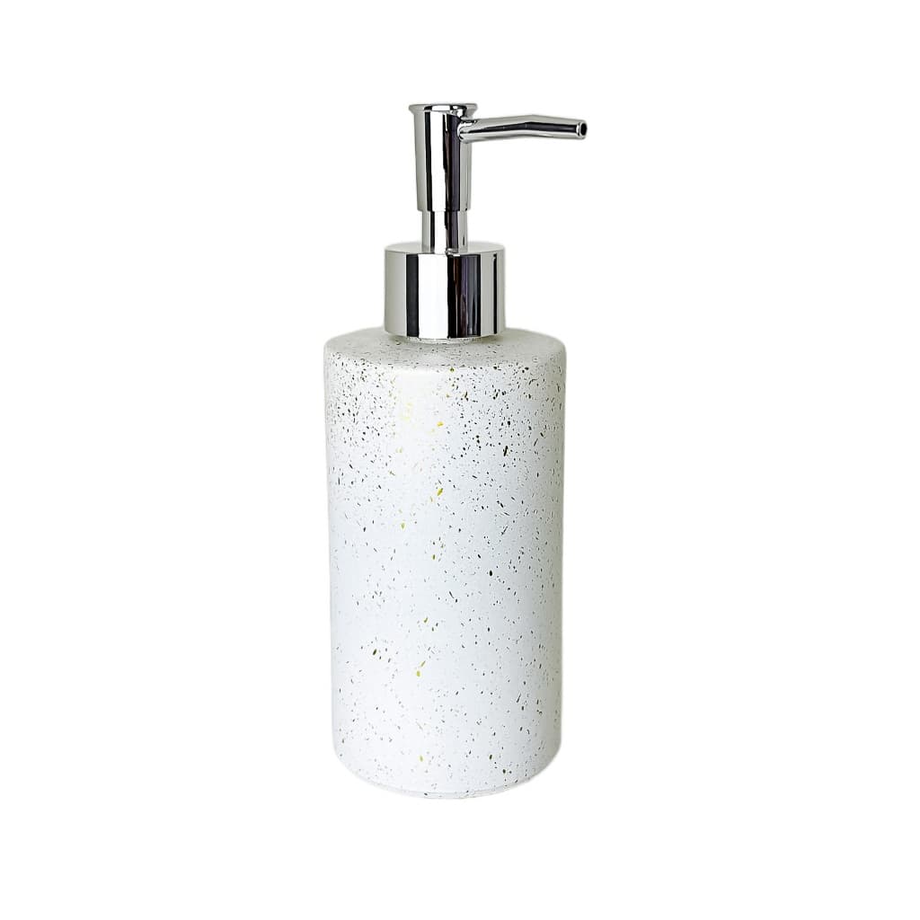 Dispense Porta Sabonete Líquido 350ml Granito Dourado Lavabo Para Sabonete, Creme e Álcool Gel