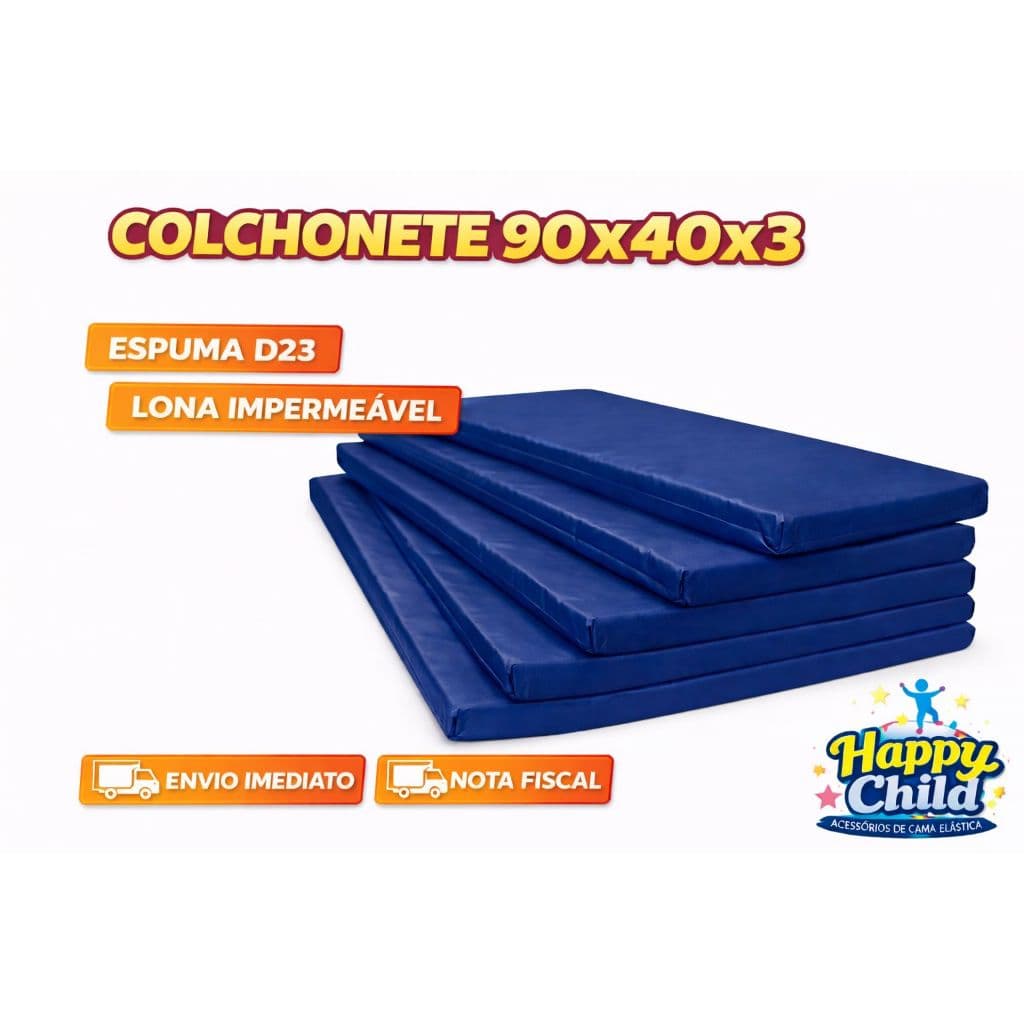 1 Colchonete Para Escolas E Creches 90x40x3 Impermeável D23