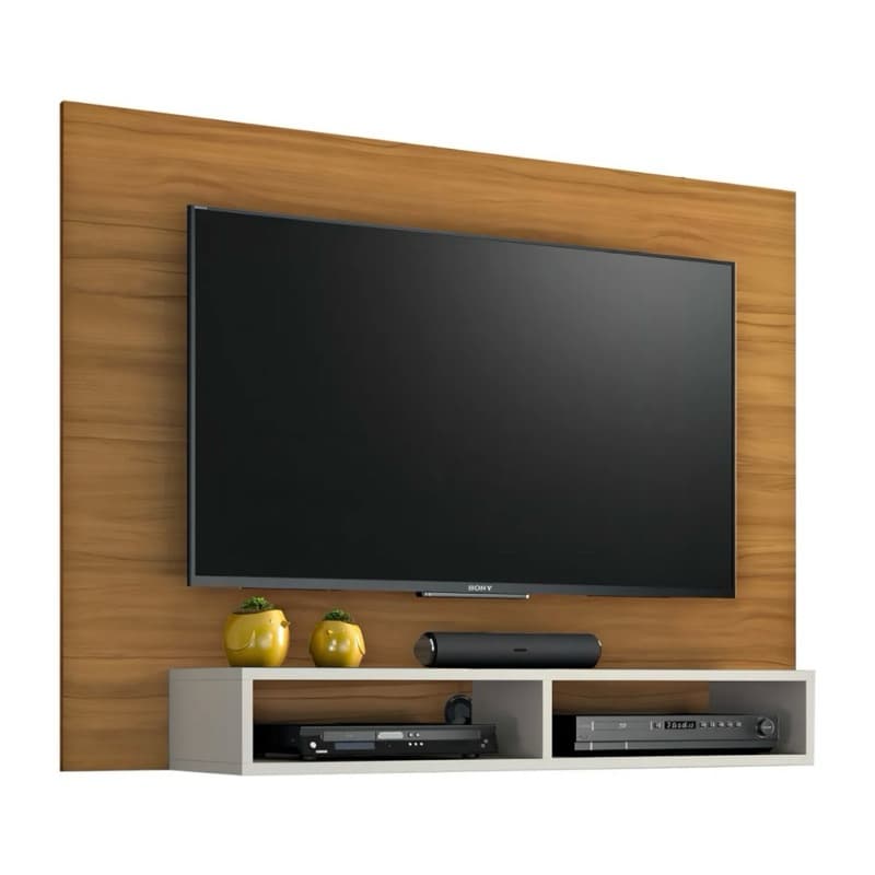 Painel Moderno para Tv de até 49 polegadas Nicho para Aparelhos Eletrônicos