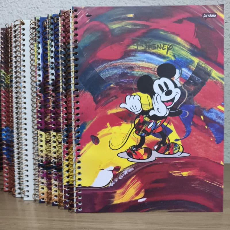 Caderno Universitário capa dura Disney 80 folhas