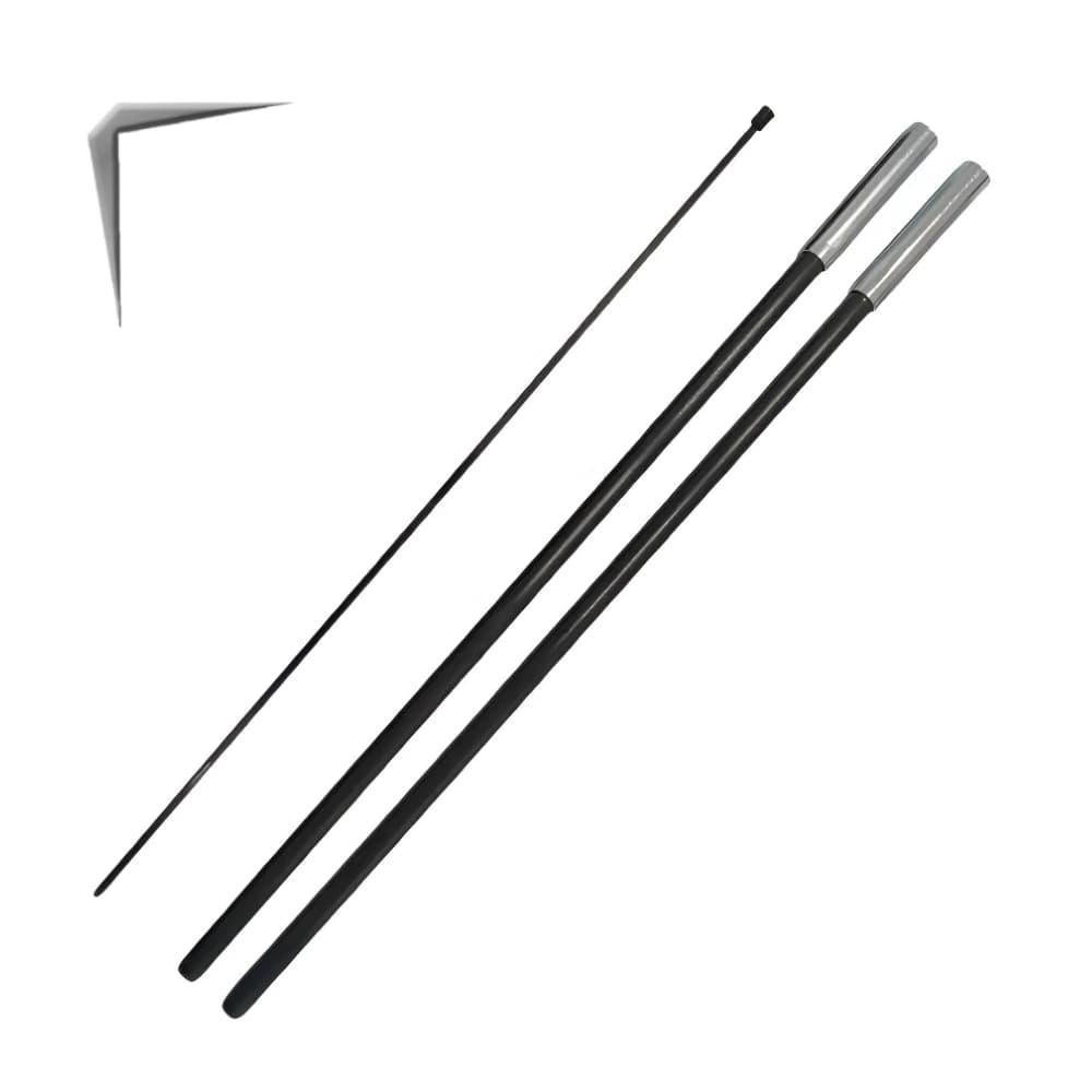 Kit Varetas para Wind Flag Banner até 3 Metros Suporte Resistente para Bandeira Publicitária Outdoor Envio Rápido