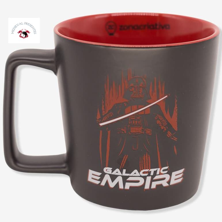 CANECA BUCK DART VADER GALACTIC EMPIRE 400ML ORIGINAL DISNEY