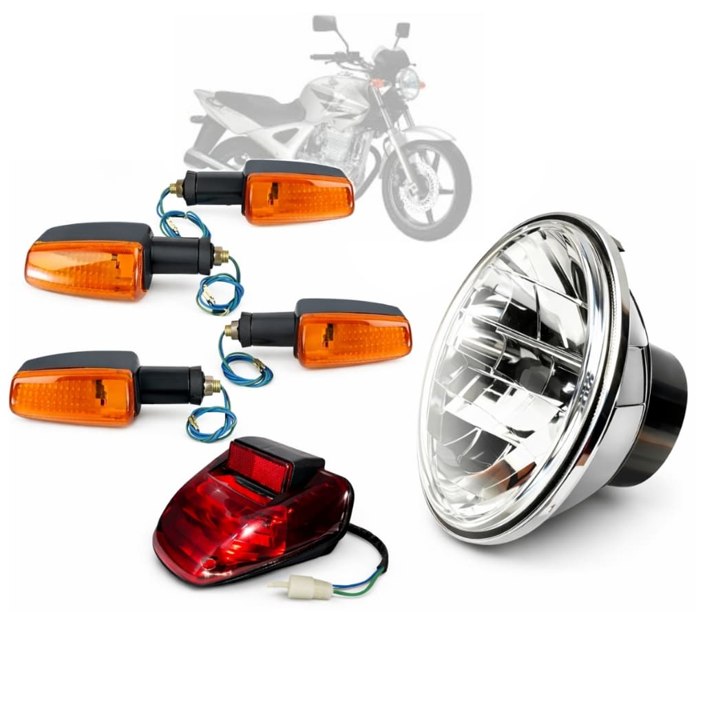 Farol + Lanterna +4 Piscas Twister Ano 2000 2001 2003 a 2007