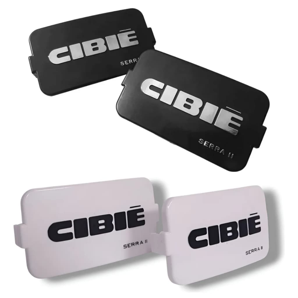 Capa Farol Cibie Serra Milha Opala Kombi Gol Fusca Ss Gt Preto ou Branco