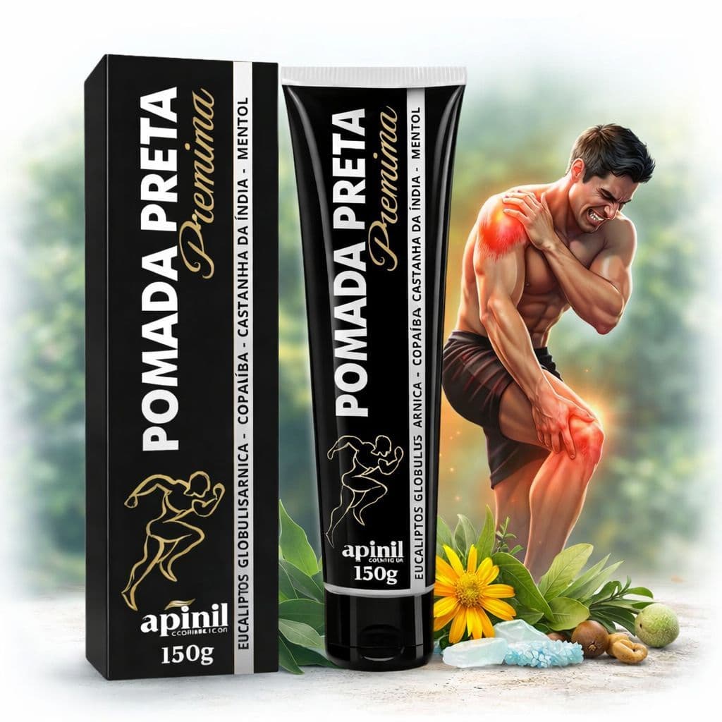 Pomada Preta Premium Apinil - 150g