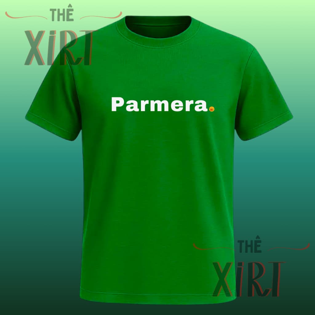 Camiseta Divertida Futebol Times The Xirt "Parmera" Palmeiras Várias Cores Algodão Premium