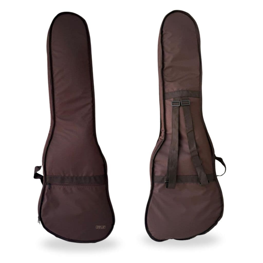 Capa Bag Contra Baixo Luxo Acolchoada Marrom