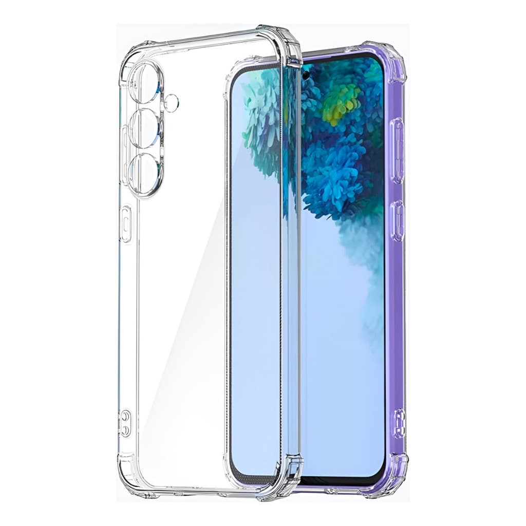 Capa Samsung Galaxy S23 FE Capinha Case Transparente Anti Impacto Bordas Reforçadas Silicone TPU