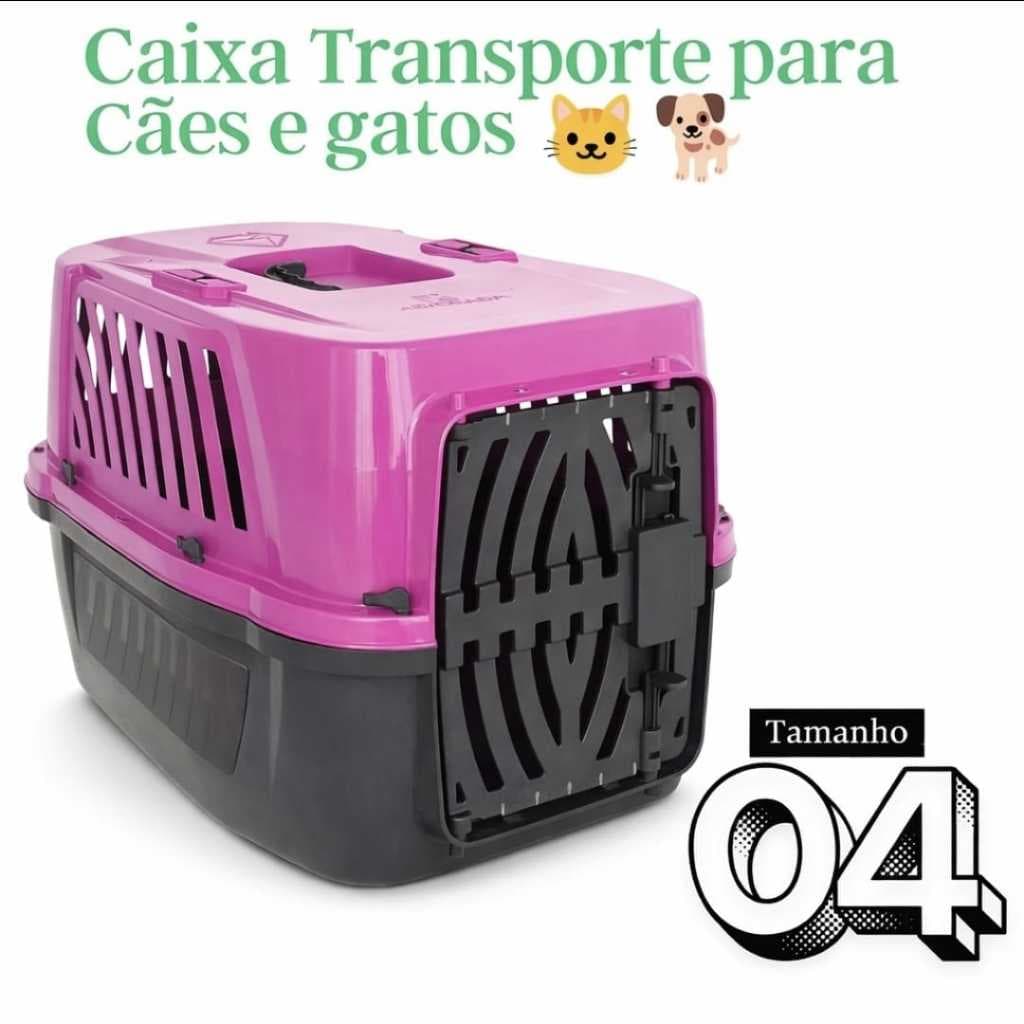 Caixa De Transporte GG Para Cães E Gatos Alvorada TAMANHO 04 NEW ENVIO IMEDIATO PROMOÇÃO