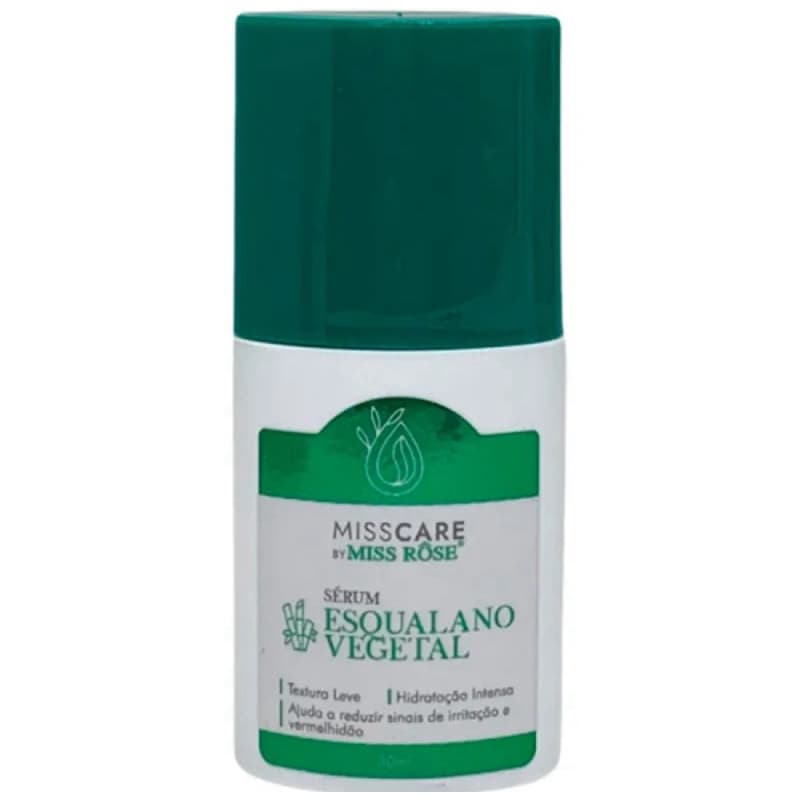 Sérum Facial Esqualano Vegetal Miss Rôse (linha MissCare) 30ml