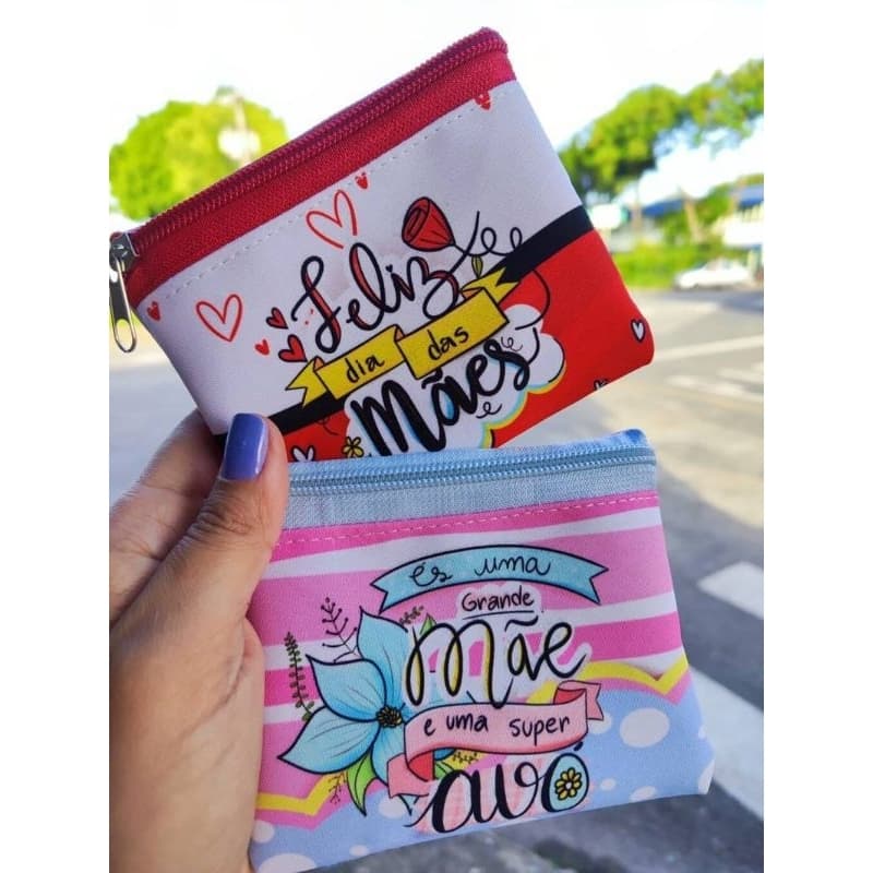 👜 PORTA MOEDAS PERSONALIZADO – KIT 100 UNIDADES,BRINDES, LEMBRANCINHAS