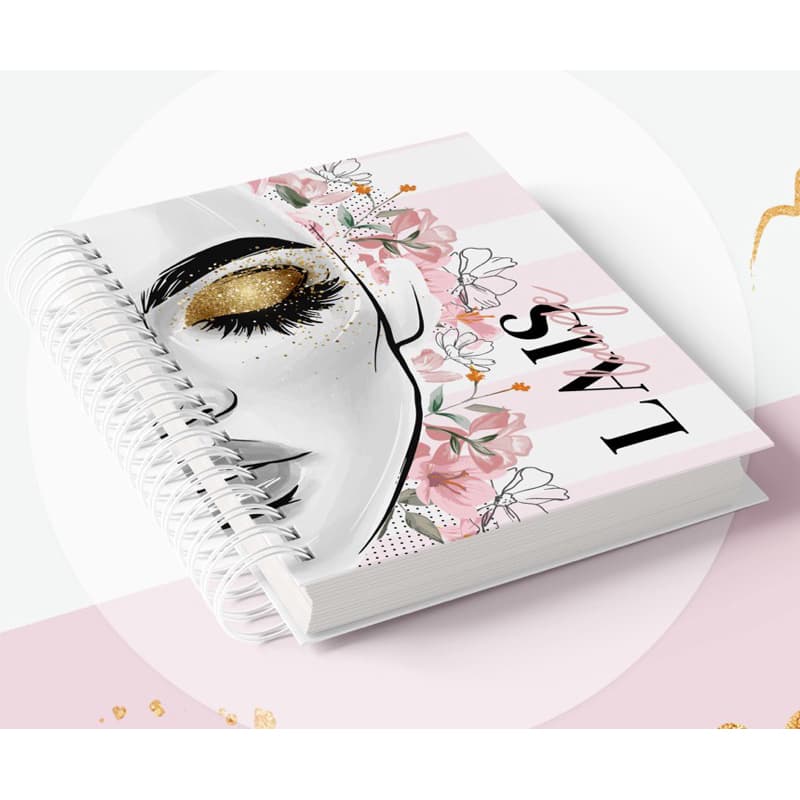 Agendamento Lash 60 páginas