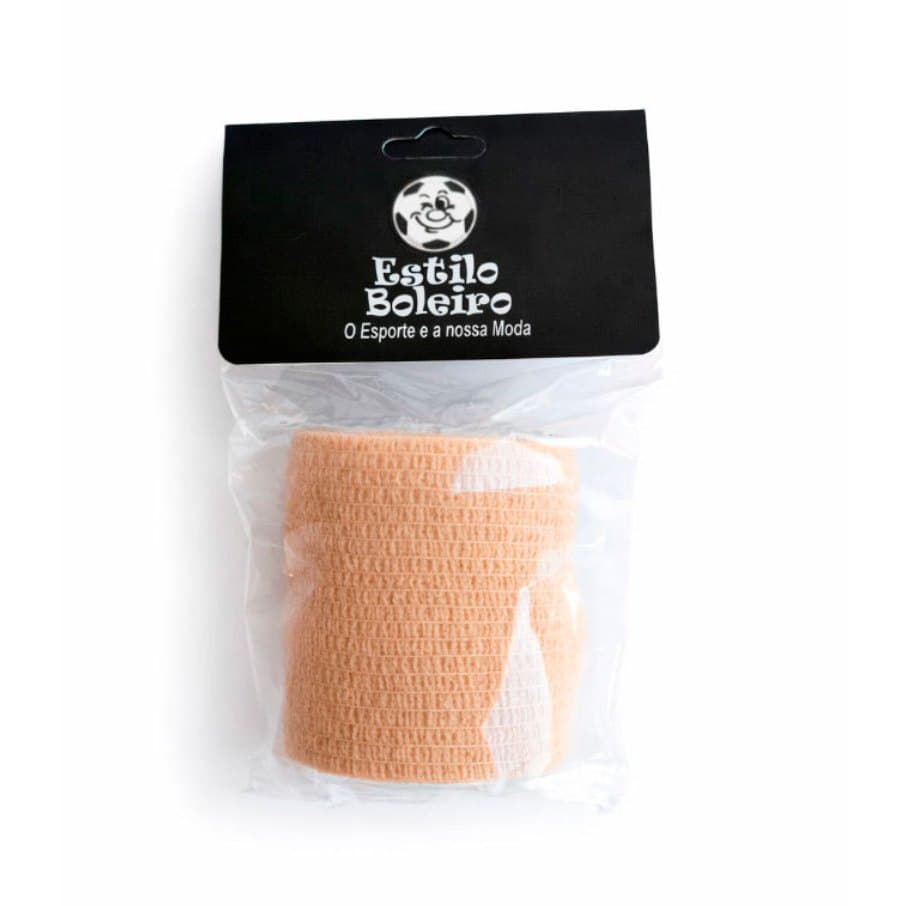 Bandagem Esportiva Cor Bege Elastica 5x4,5mts Previne Lesões