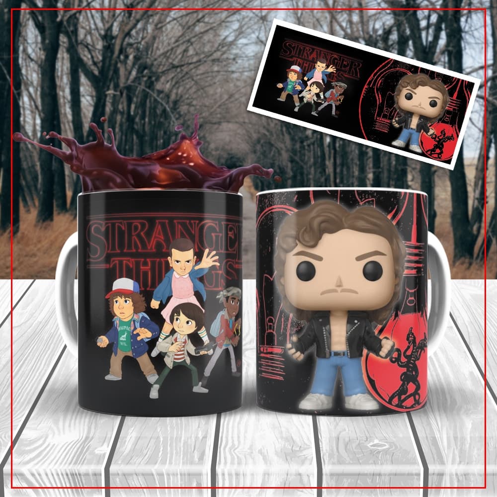 Caneca Stranger Things – Para Fãs do Mundo Invertido
