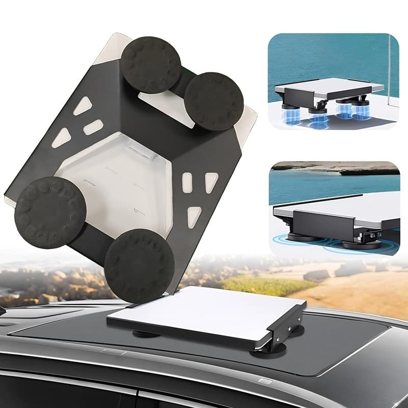Case Veícular Externo Starmini 88mm Instalação Rápida, Suporte Magnético Veicular para Teto do Carro