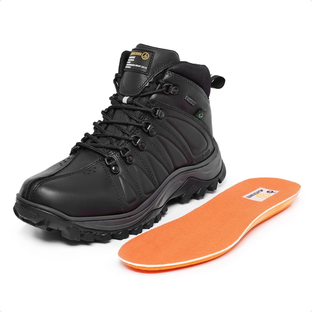 Bota Coturno Para Trabalho Palmilha Em Gel E Com CA