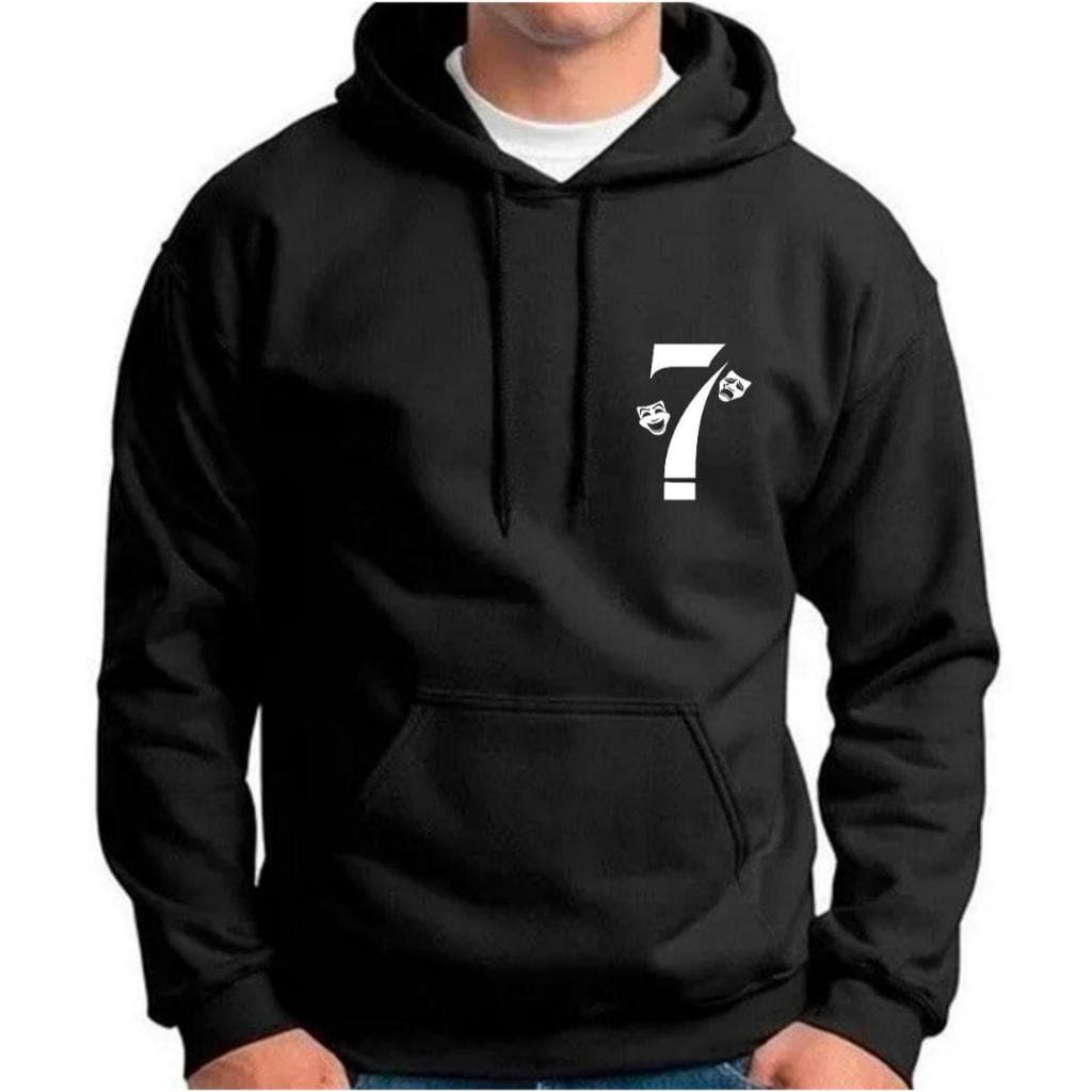 Moletom Com Touca Estilo Canguru Drake 7 Promoção Inverno ENVIO IMEDIATO