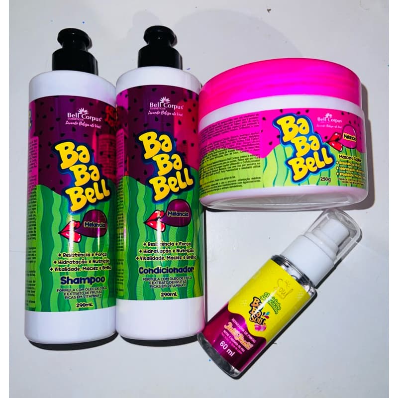 kit para cabelo kit capilar kit com reparador de pontas