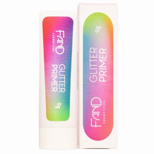 COLA DE GLITTER E PRIMER FAND MAKEUP 9G