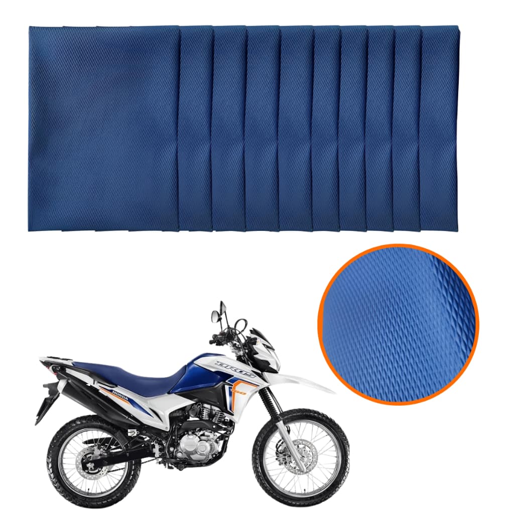 Capa de Banco Moto BROS 2022/2023/2024 Kitc/ 5 unidades Revenda atacado