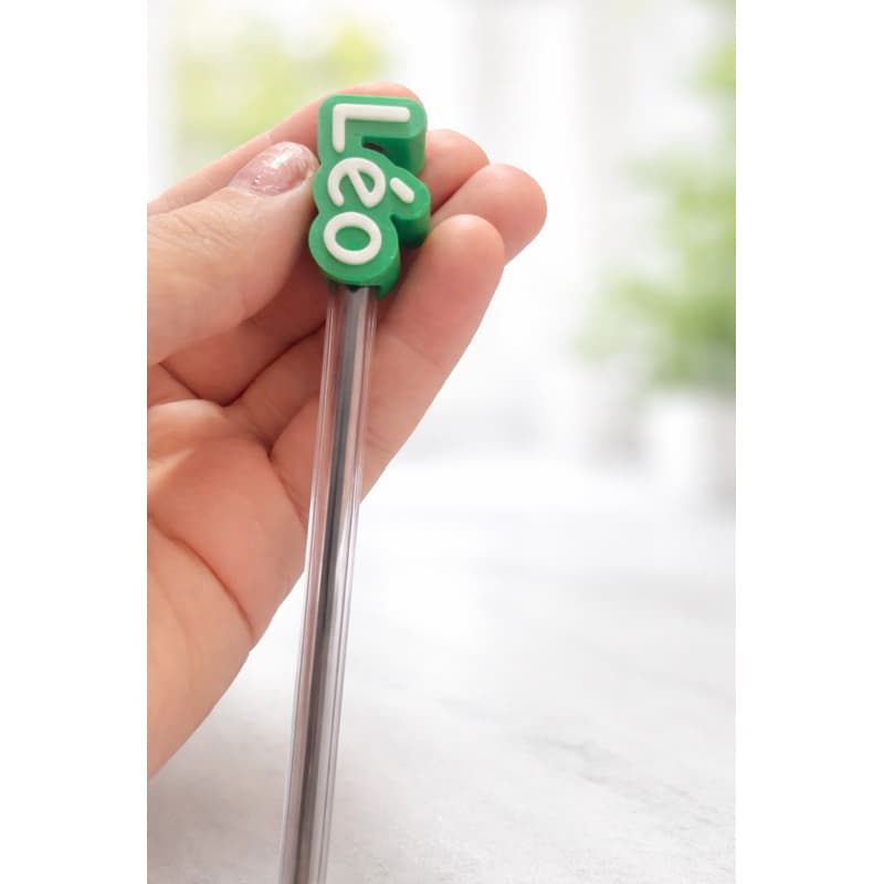 Kit com 5 Identificadores Personalizados em 3D para Caneta BIC ( enviar o nome no chat)