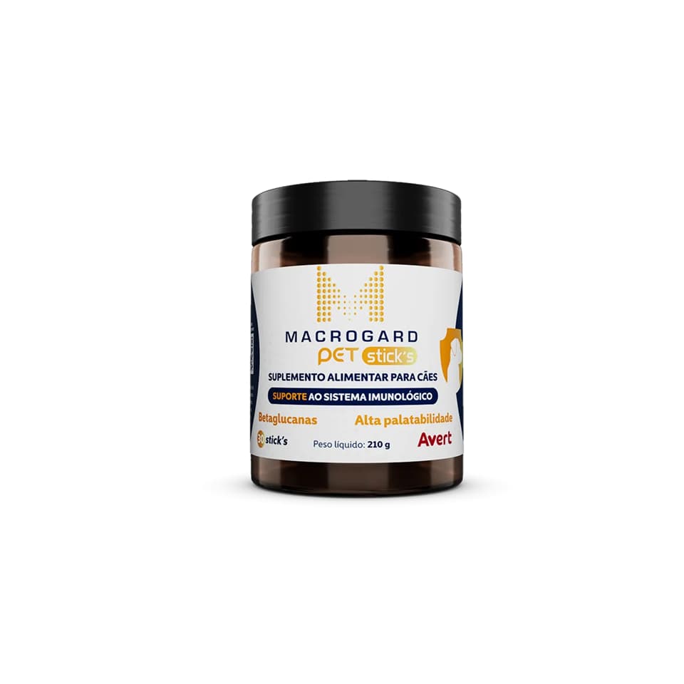Macrogard Pet Sticks Suplemento Para Cães 30 Bastões 210g