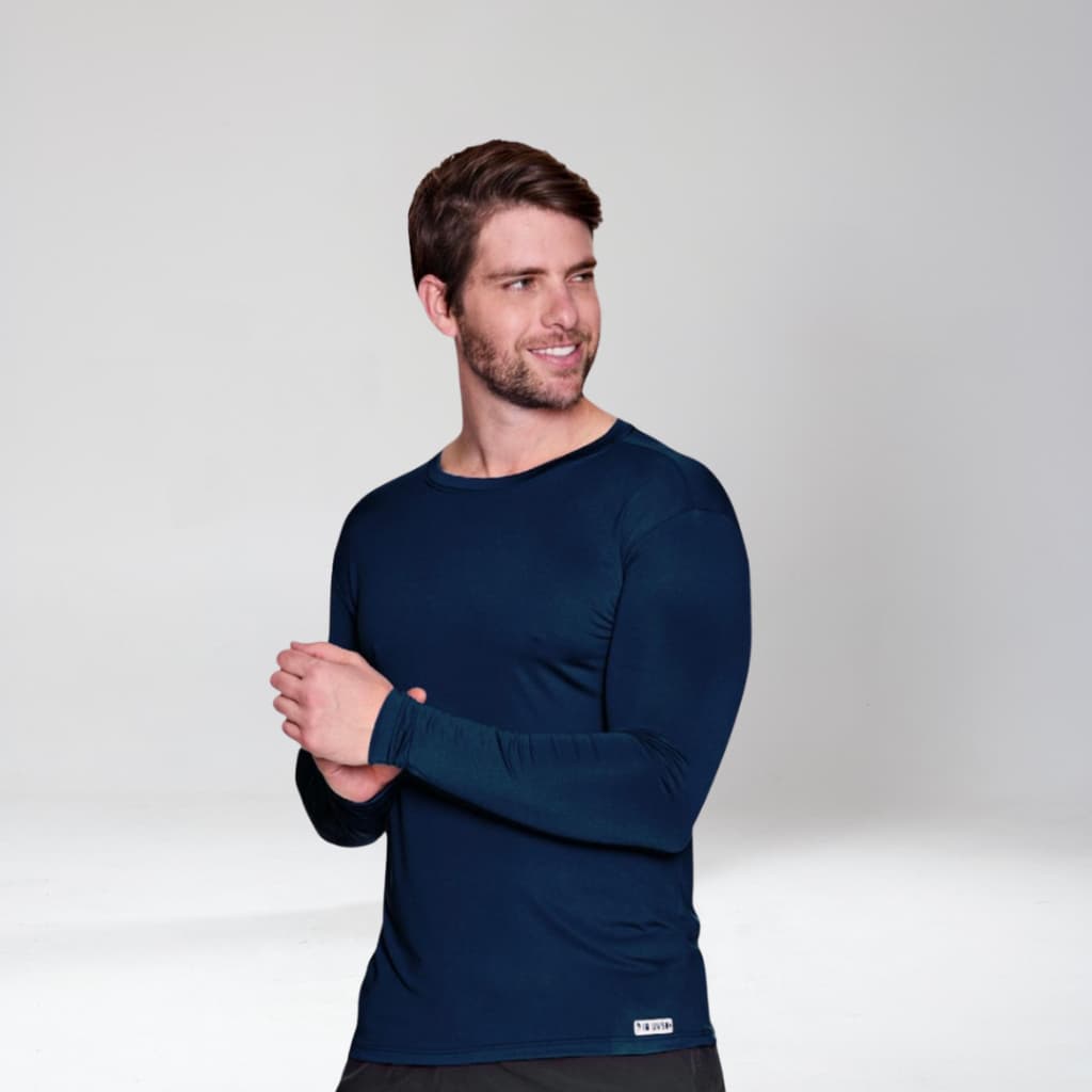 Camisas Proteção Solar unissex Uv+50 Camiseta Segunda Pele Moda Praia Promoção Premium
