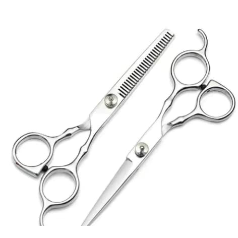 Tesoura para cortar cabelo  para barbeador e cabelereiro