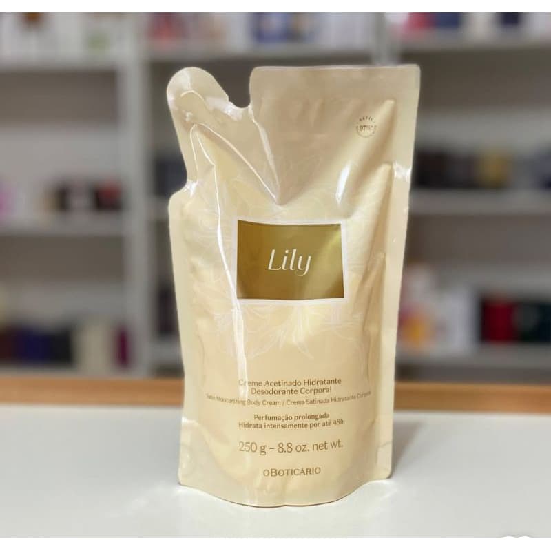 Refil Creme Acetinado Lily 250 g