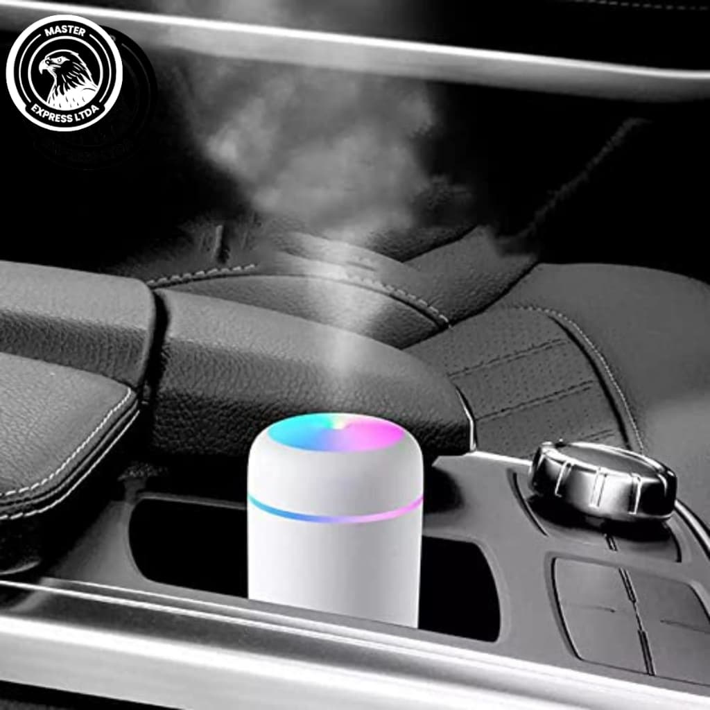 Umidificador De Ar H2O Lumen Difusor De Aromaterapia LED Colorido USB Portátil 200ml 🌫️🌈✨
