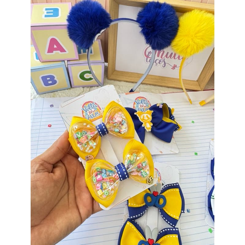 Parzinhos Escolares Fardamento Laços Escolares Uniforme Escolar Kit Escolar