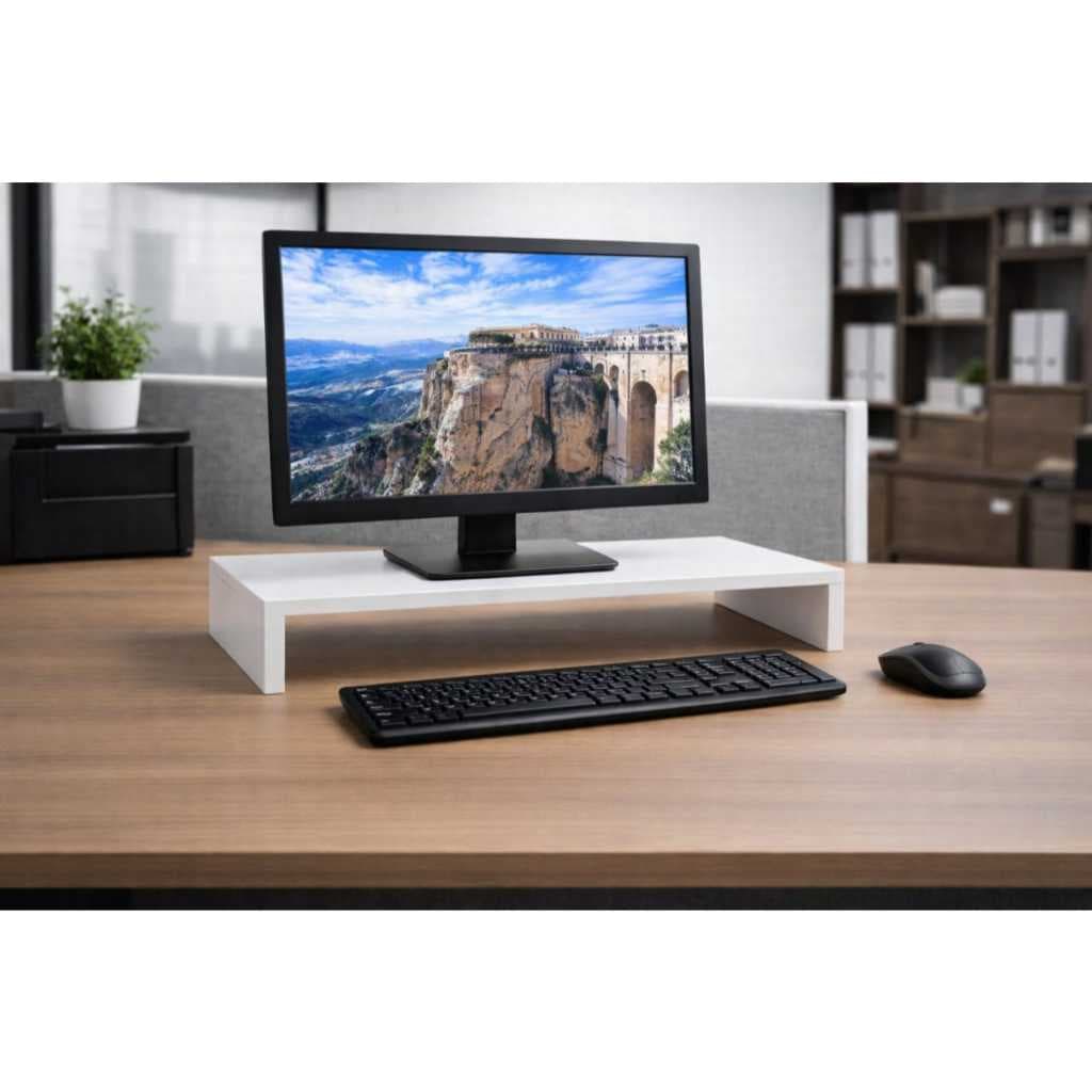 Suporte ergonômico para monitor, 10cm de altura, organizar bancada, home office, escritório