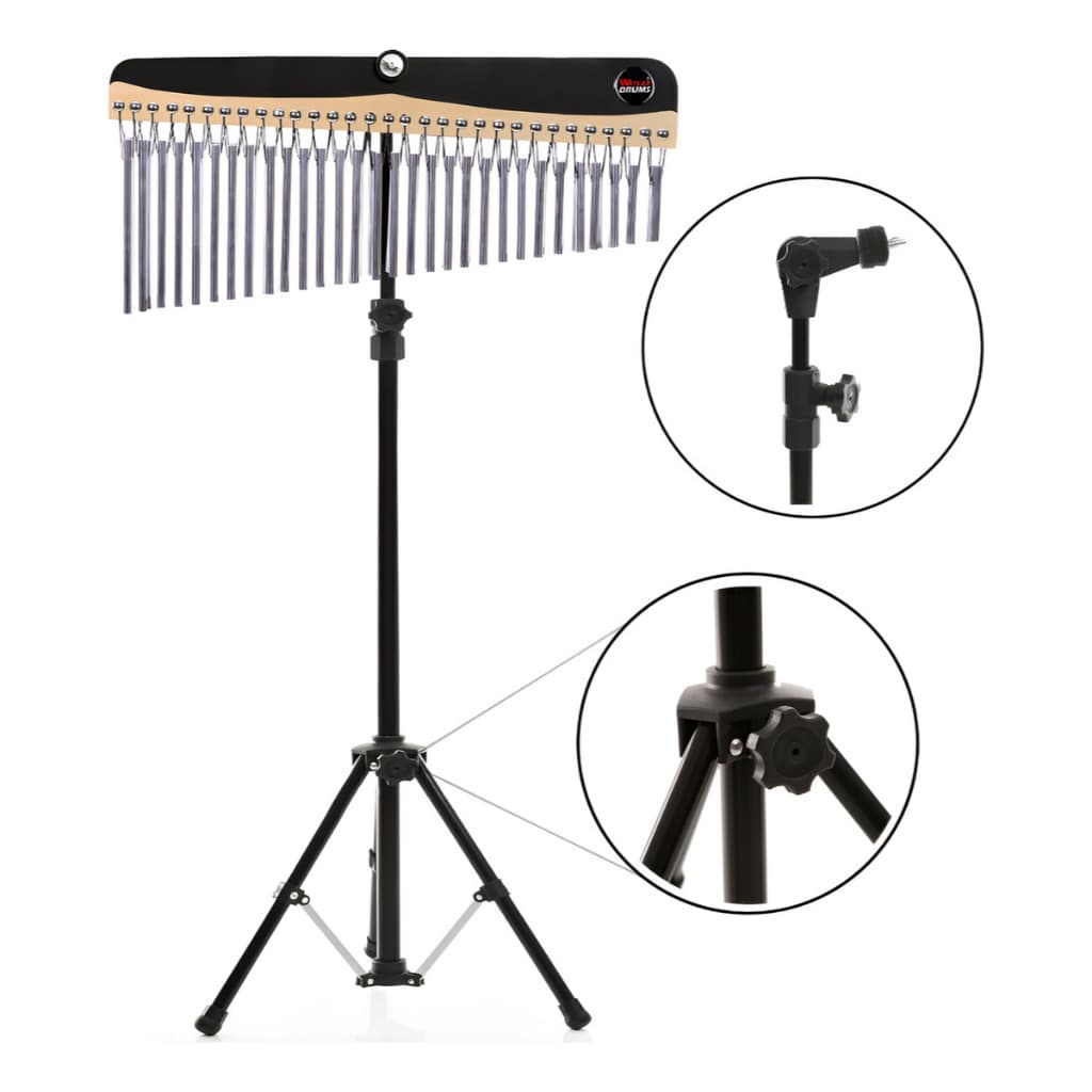 Carrilhão 60 Notas Com Pedestal Preto | Profissional | (pr)