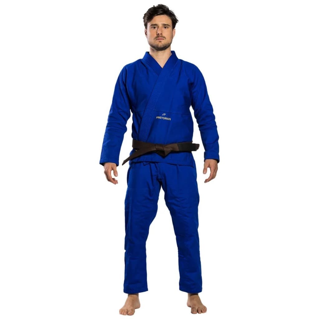 KIMONO JIU JITSU ADULTO PROFISSIONAL RIPSTOP FIRST AZUL PRETORIAN