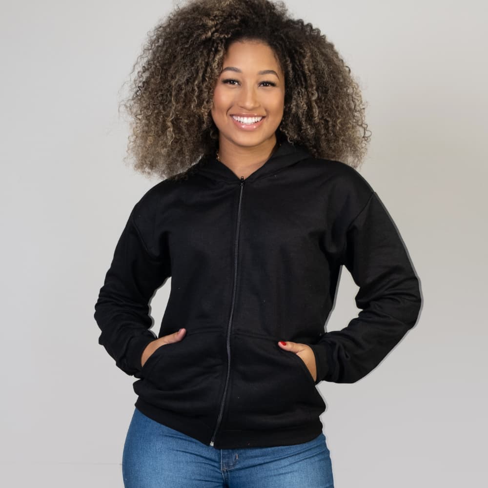 **Blusa de Moletom Feminina com Capuz e Zíper Casaco de Frio Agasalho Abrigo Inverno Confortável**