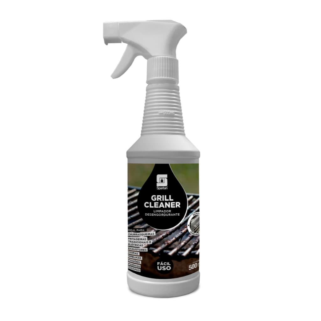 Limpador Grill Cleaner 500ml Spartan - Remove Gorduras Difíceis