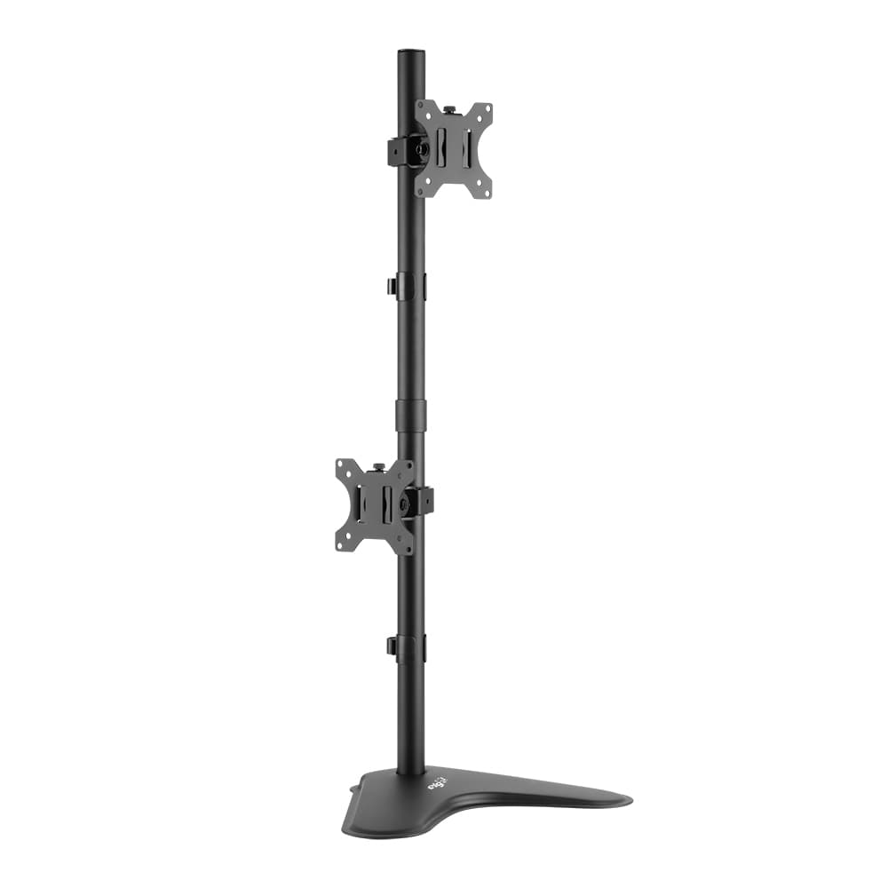 Suporte Duplo para 2 Monitores na Vertical com Base ELG T80N2V 15 a 32 polegadas