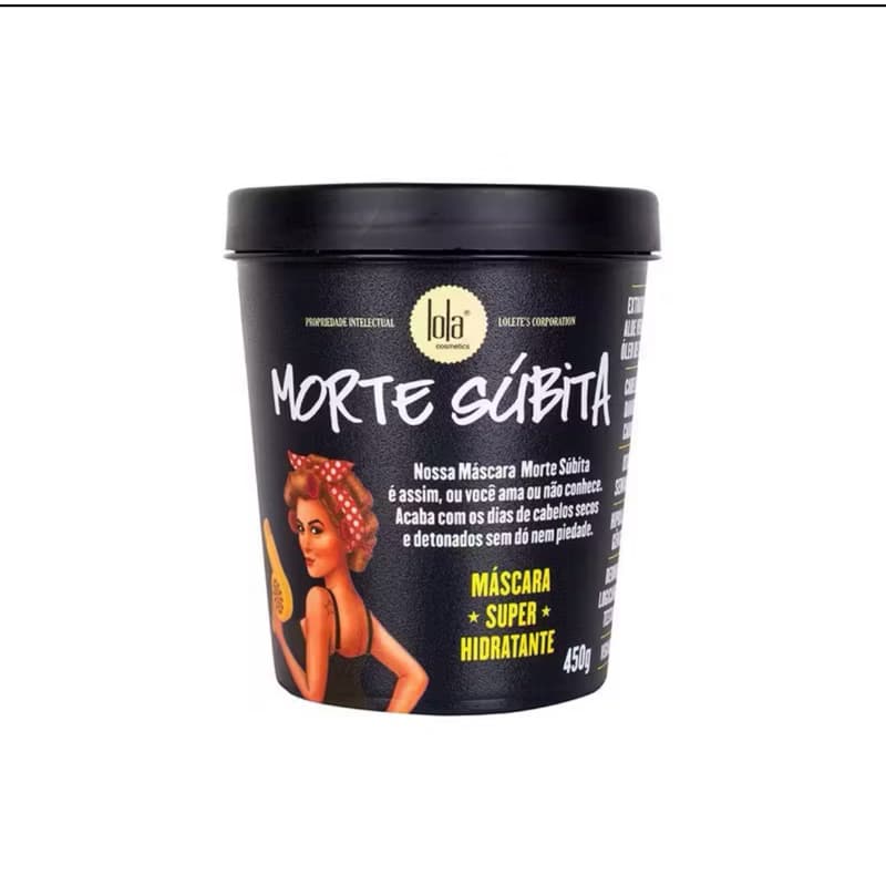 Máscara Tratamento Morte Subita 450g - Lola  Cosmetics