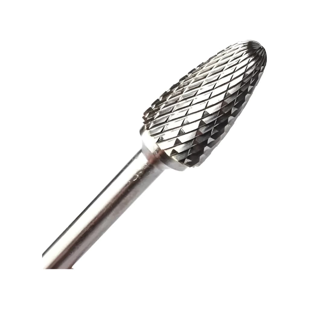 Lima Rotativa Metal Duro Árvore Arredondada 12mm Rocast