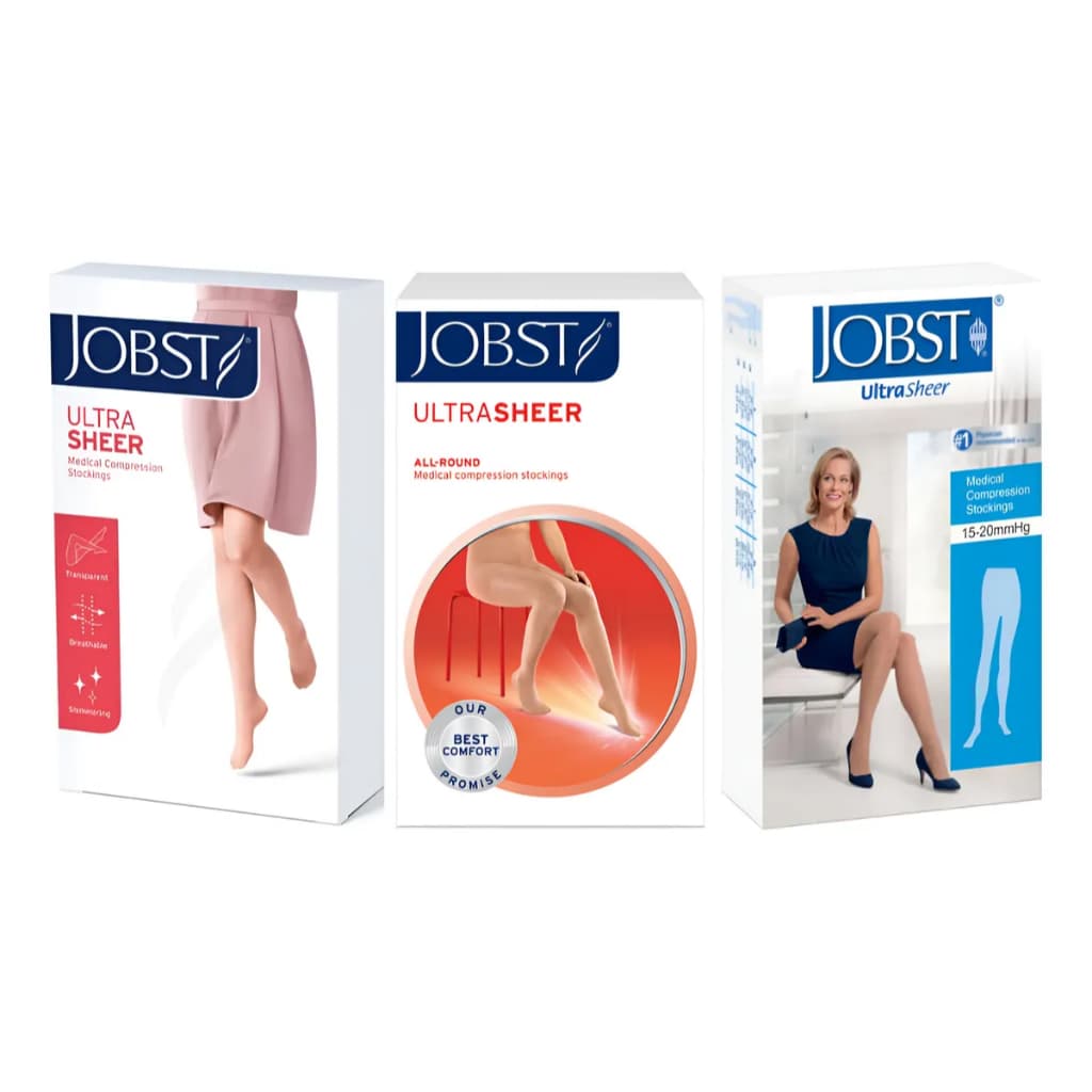 Meia Calça Jobst Ultrasheer, 15-20 Mmhg CLASSIC BLACK