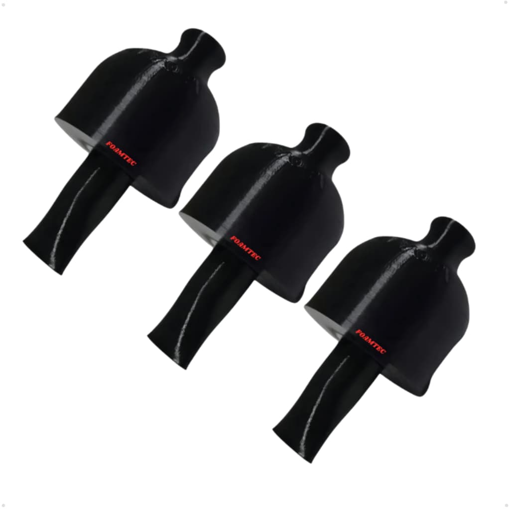 Kit 3 Bico Gerador De Espuma Snow Foam Foamtec Lava Jato