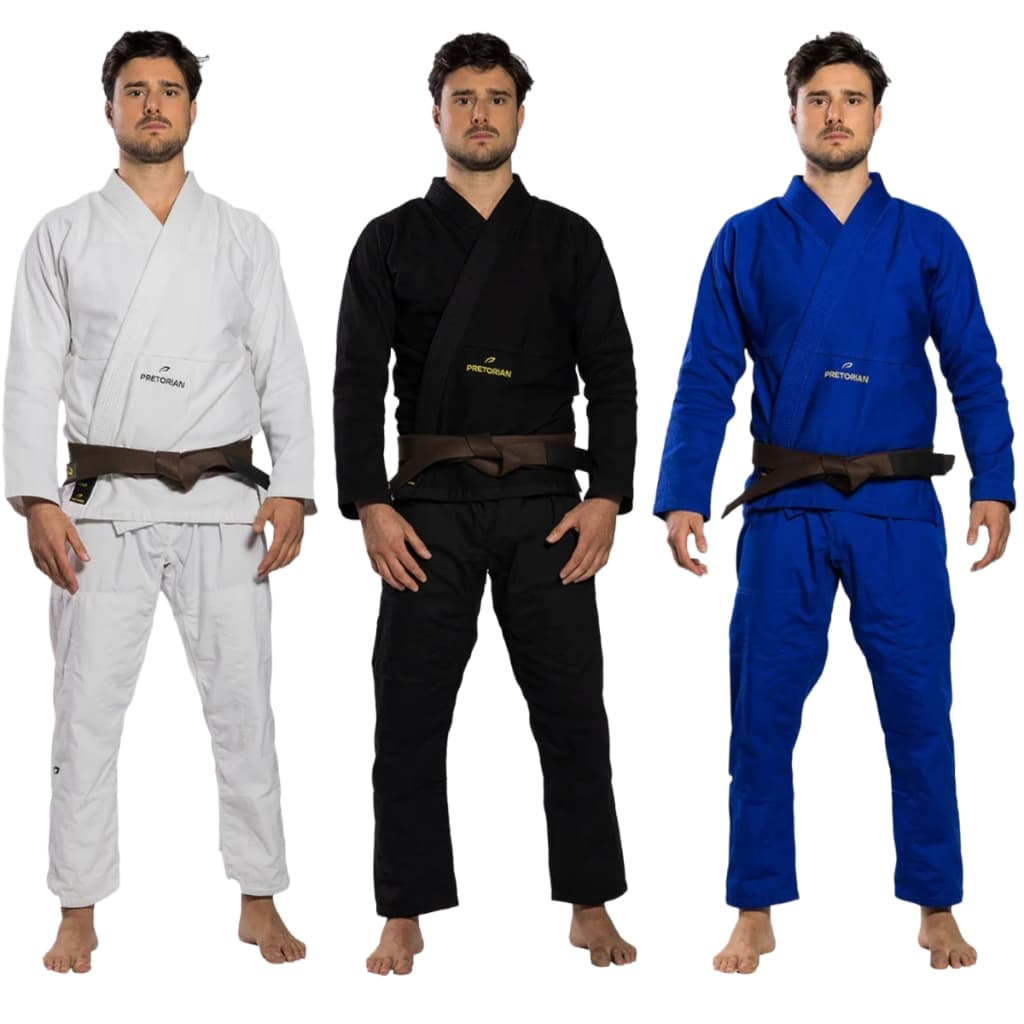 KIMONO JIU JITSU ADULTO RIPSTOP PROFISSIONAL FIRST PRETORIAN