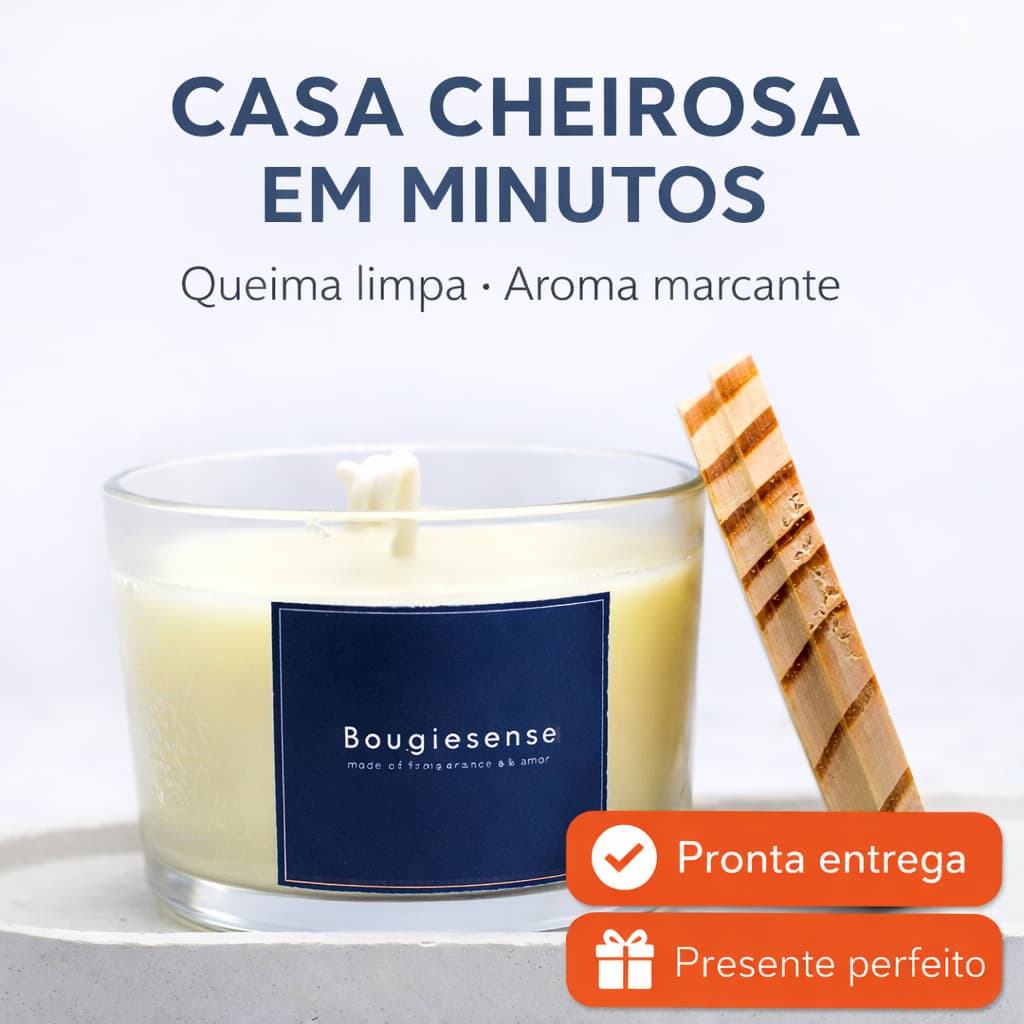 Vela aromatica artesanal - 100g