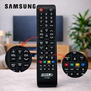 Controle remoto SAMSUNG para TV SMART LCD / HY-305