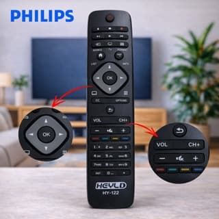 Controle remoto PHILIPS para TV SMART LED LCD / HY-122