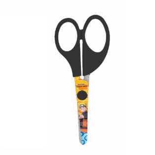 Tesoura Escolar Naruto Shippuden Tris 13cm Ponta Redonda Volta As Aulas