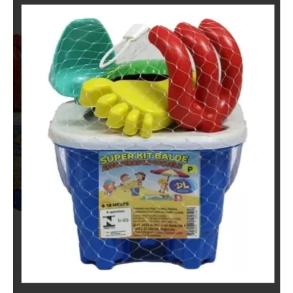 Baldinho Brinquedos Verão Praia Castelinho Para Crianças