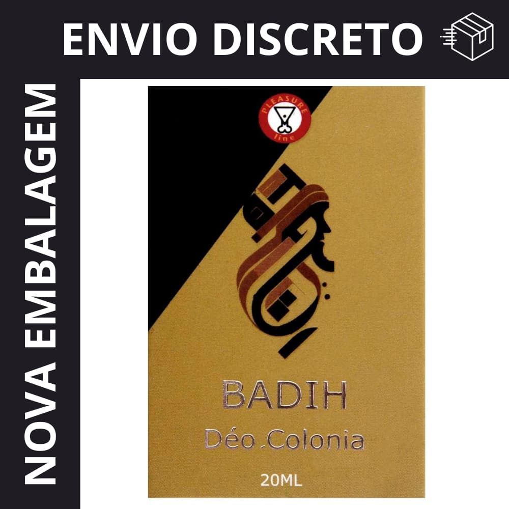 Badih Deo Colônia Masculina Pheromonas 20ml Pleasure Line